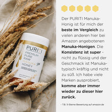 Lade das Bild in den Galerie-Viewer, PURITI Manuka-Honig MGO 100+ 250g aus Neuseeland