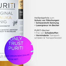 Lade das Bild in den Galerie-Viewer, PURITI Manuka-Honig MGO 100+ 500g aus Neuseeland