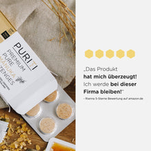 Lade das Bild in den Galerie-Viewer, PURITI Manuka Honig Lutschbonbons MGO 400+ 20g