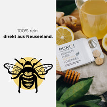 Lade das Bild in den Galerie-Viewer, PURITI Manuka Honig Lutschbonbons MGO 400+ 20g