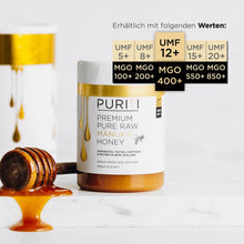 Lade das Bild in den Galerie-Viewer, PURITI Manuka-Honig MGO 400+ 500g aus Neuseeland
