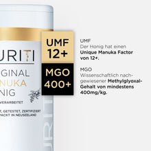 Lade das Bild in den Galerie-Viewer, PURITI Manuka-Honig MGO 400+ 500g aus Neuseeland