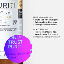 Lade das Bild in den Galerie-Viewer, PURITI Manuka-Honig MGO 400+ 500g aus Neuseeland