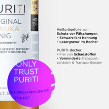 Lade das Bild in den Galerie-Viewer, PURITI Manuka-Honig MGO 550+ 500g aus Neuseeland
